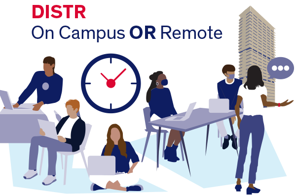 DISTR - on campus OR remote