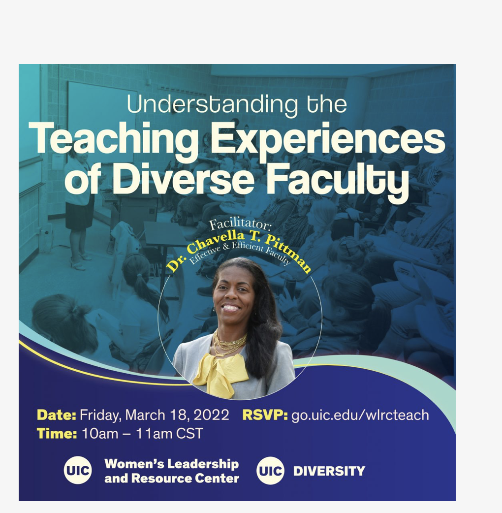 Understanding the Teaching Experiences of Diverse Faculty | Center for ...
