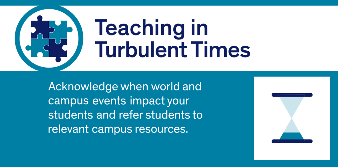 Teaching in Turbulent Times