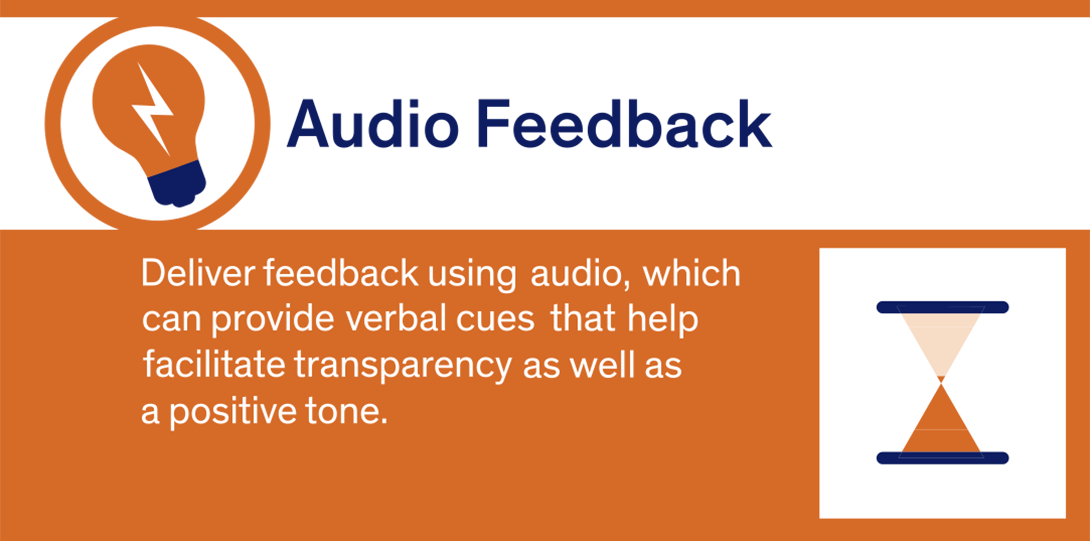 Audio Feedback